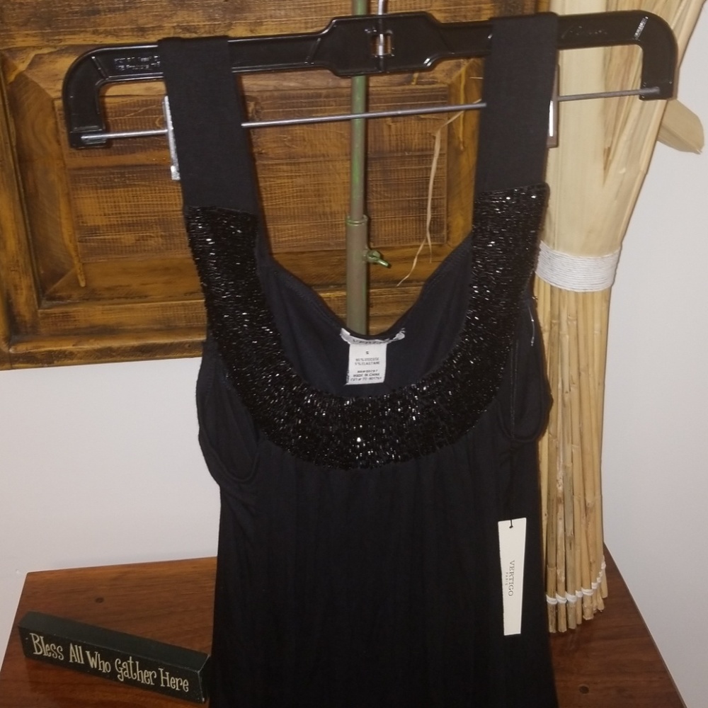 Vertigo Paris Black Cami Top - Picture 2 of 8
